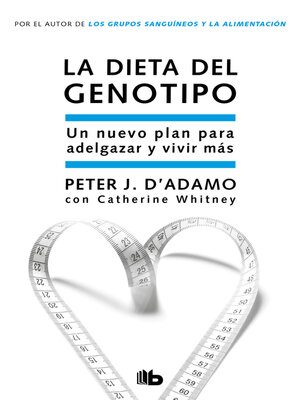 cover image of La dieta del genotipo